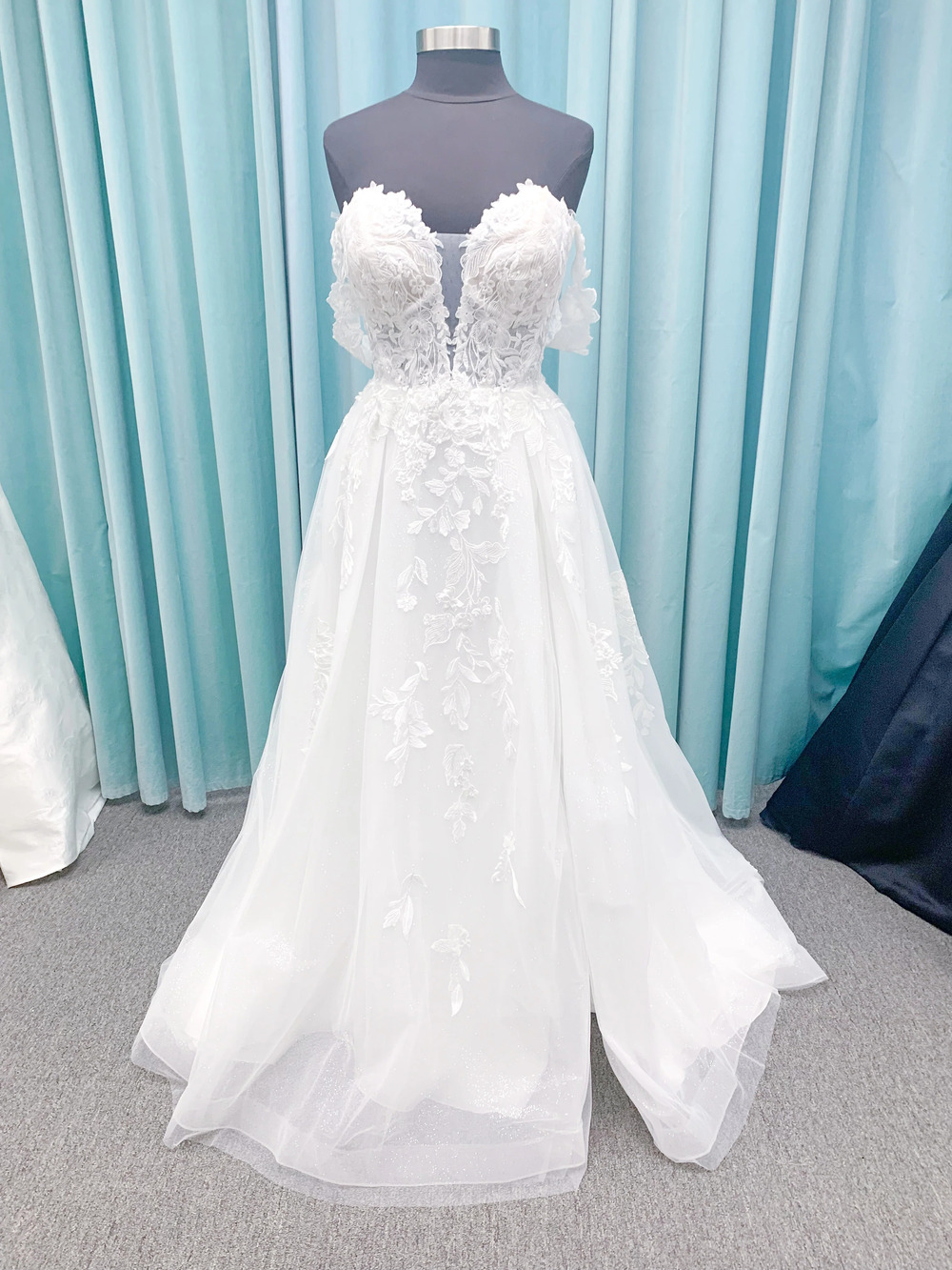 Morilee Style 2979 Filippa Sweetheart A-Line Wedding Dress with Plunge Bodice
